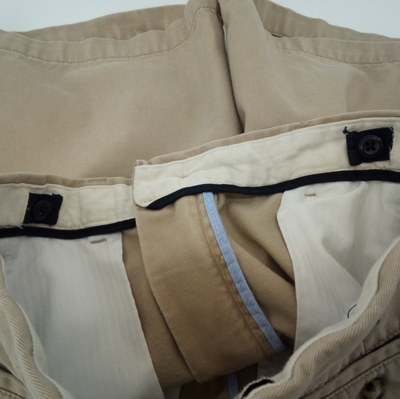 GAP Kids Easy Fit 100% Cotton Boys 14 Regular Tan Shorts Interior Buttons - Picture 6 of 8